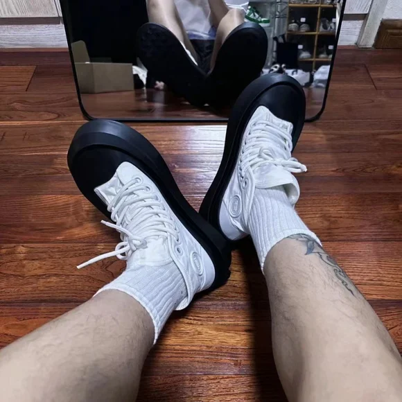 Sneaker Bottega Veneta Shoes Men Bottega Veneta Jumbo Nylon Low